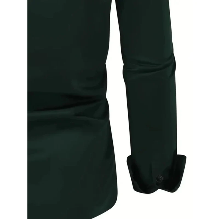 Herenoverhemd met lange mouwen, slim fit en klassieke kraag - Heinrich