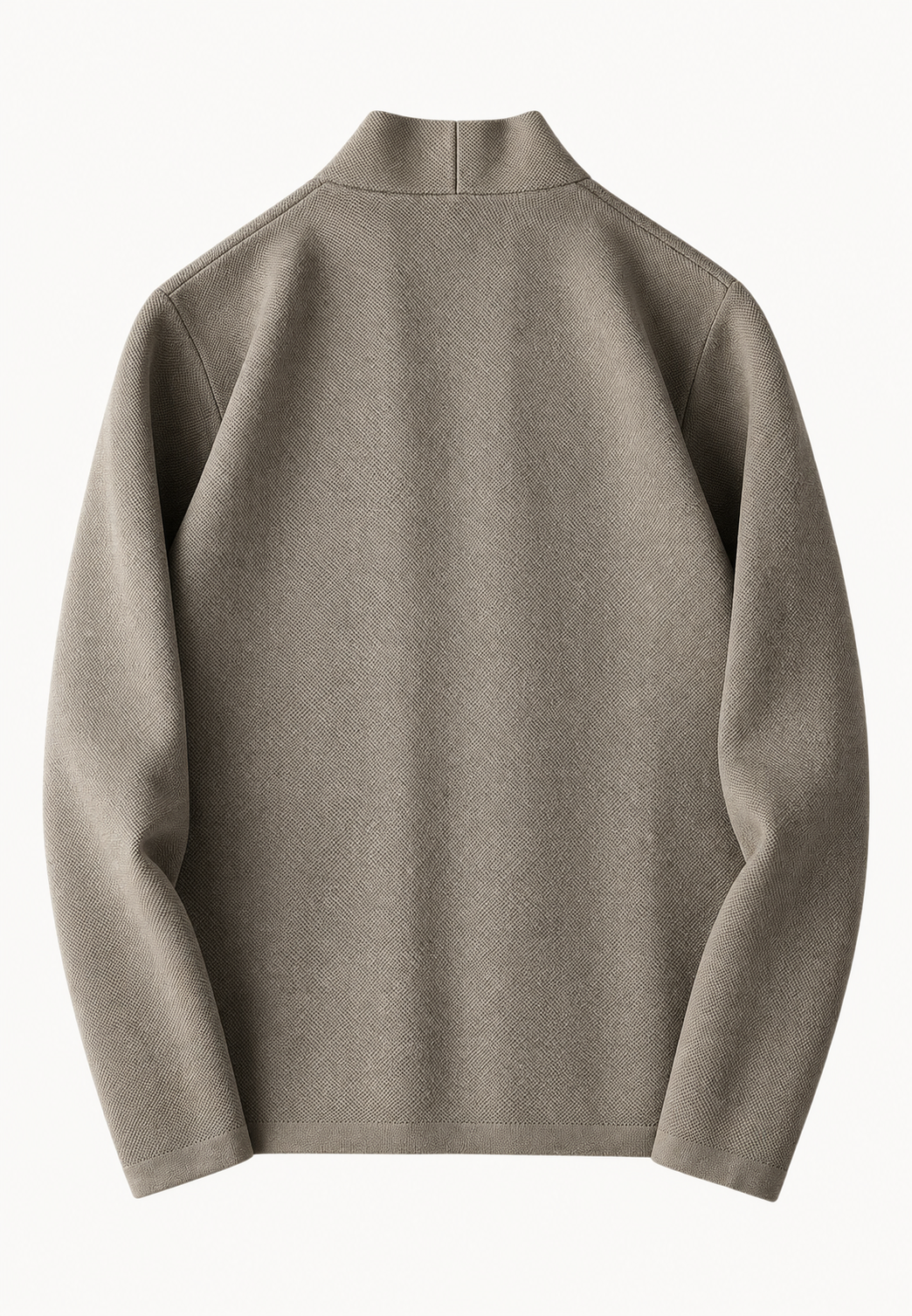 Elegante gebreide cardigan met knopen en sjaalkraag - Salvatore