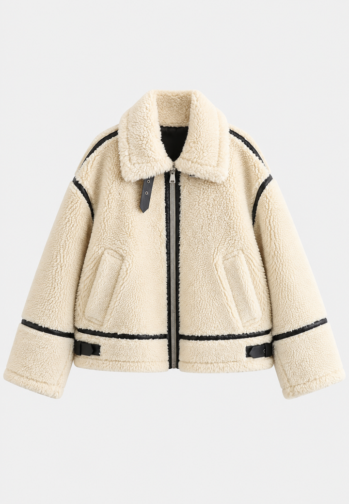 Jack dames in teddylook met rits - Ottilie