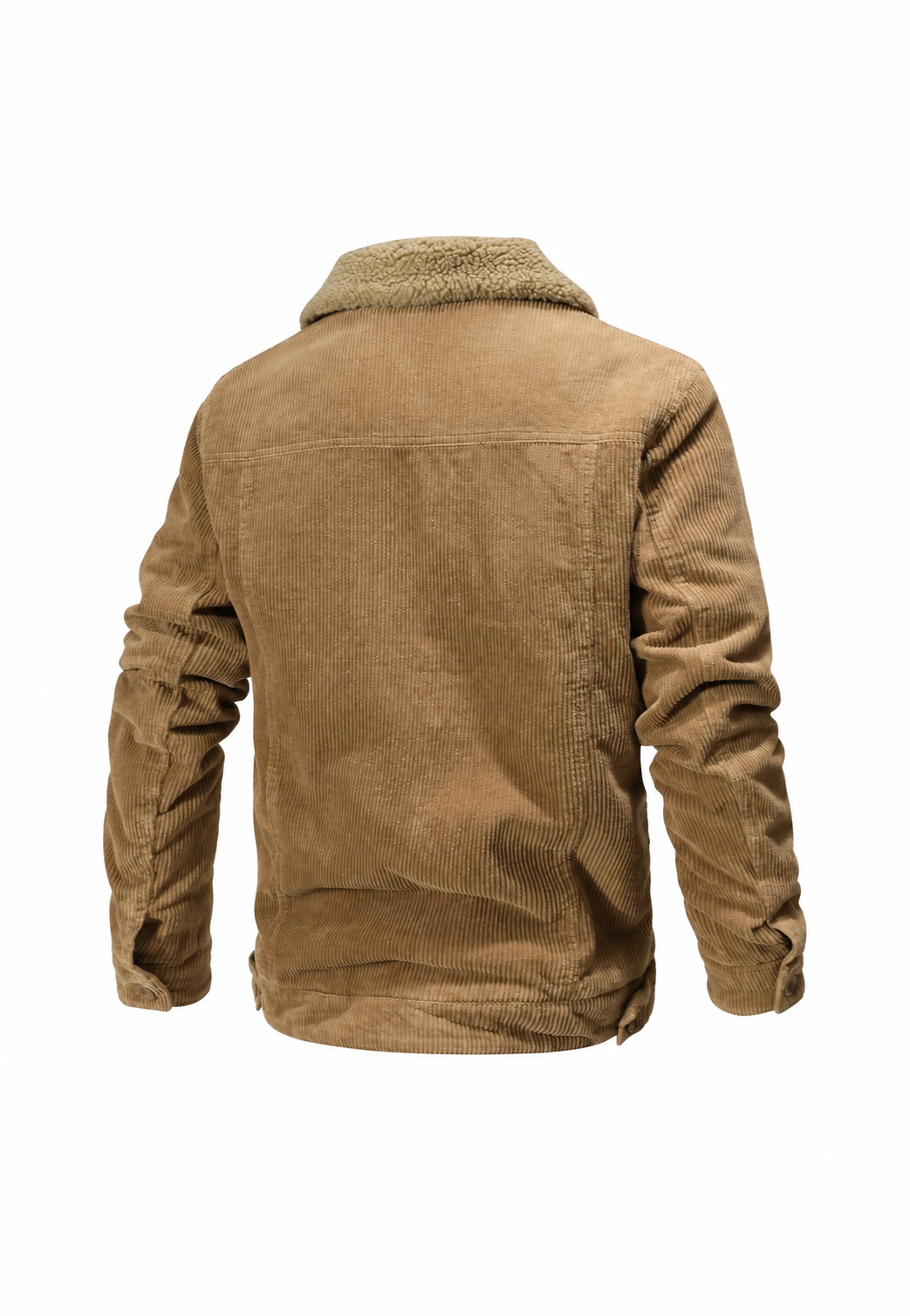 Herenjack in corduroy met teddylook kraag en voering - Ivar