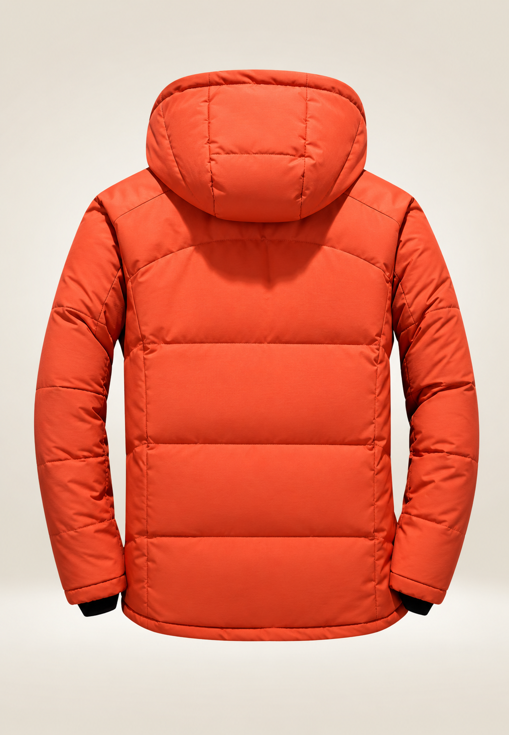 Gewatteerd herenjack outdoor met capuchon en hoge hals - Stellan