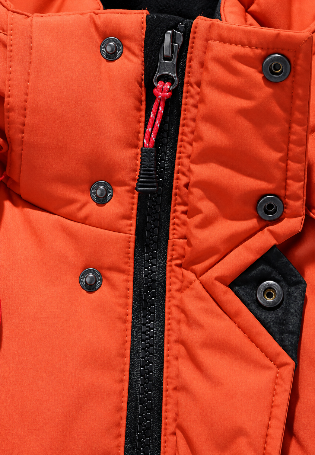 Gewatteerd herenjack outdoor met capuchon en hoge hals - Stellan
