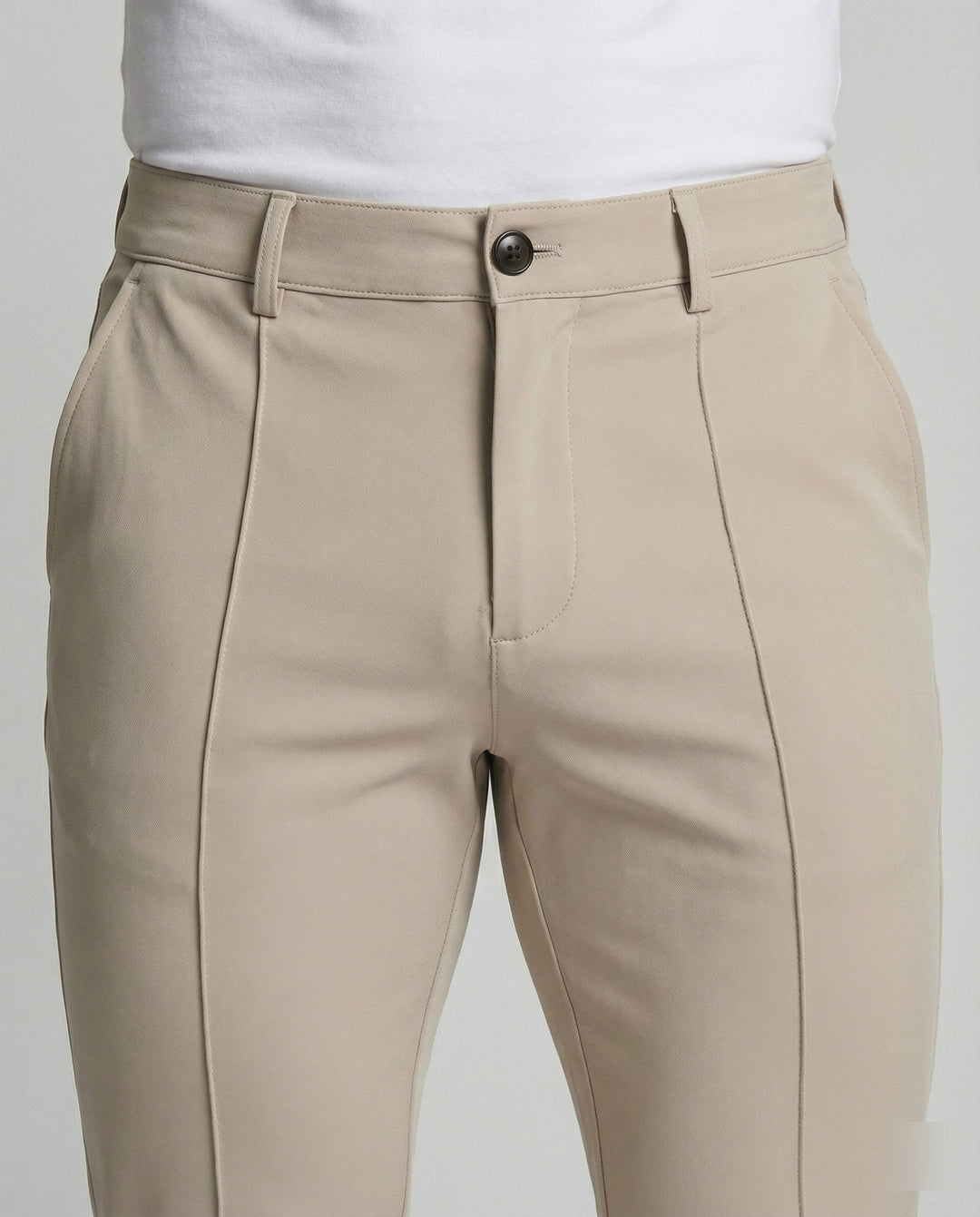 Slim fit chino herenbroek - Michael