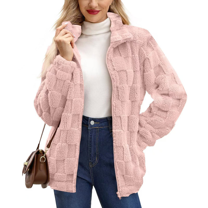 Gewatteerd gestructureerd damesjack - Irvina