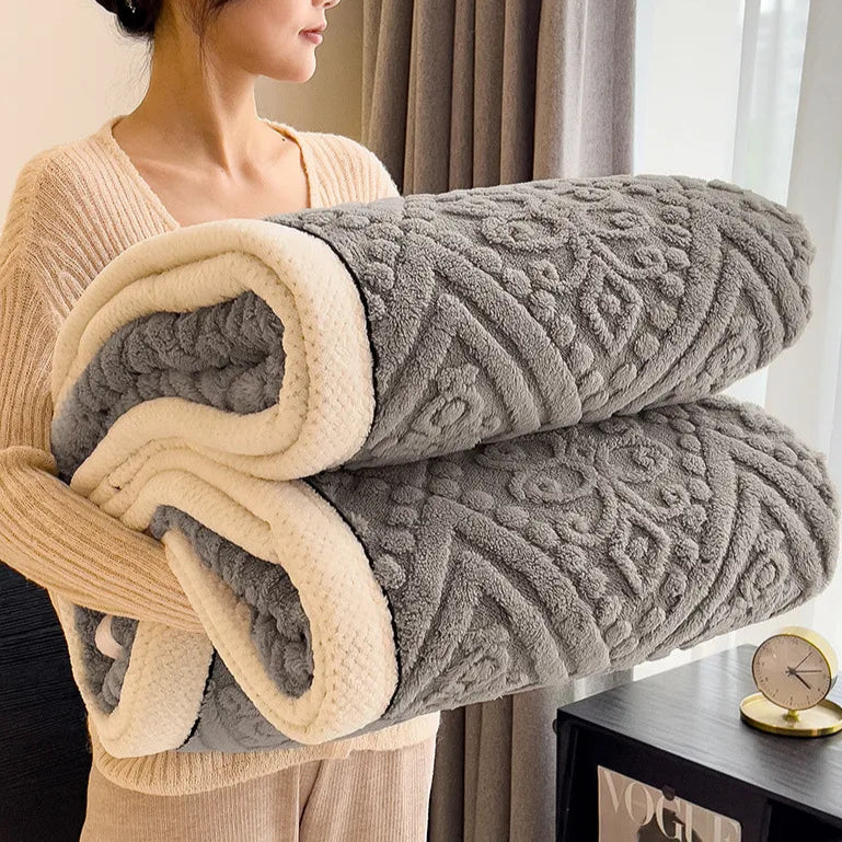 Luxe gewatteerde winterdeken