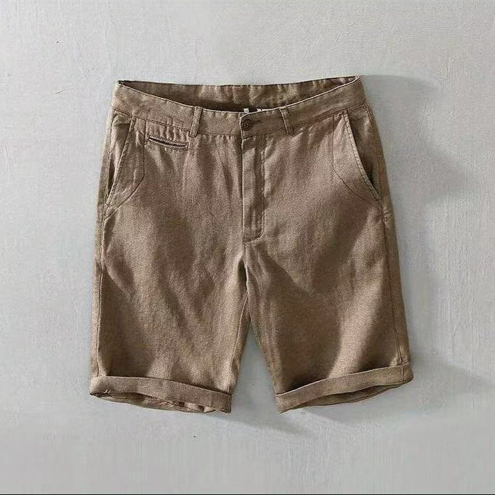 Casual linnen herenshort - Éder