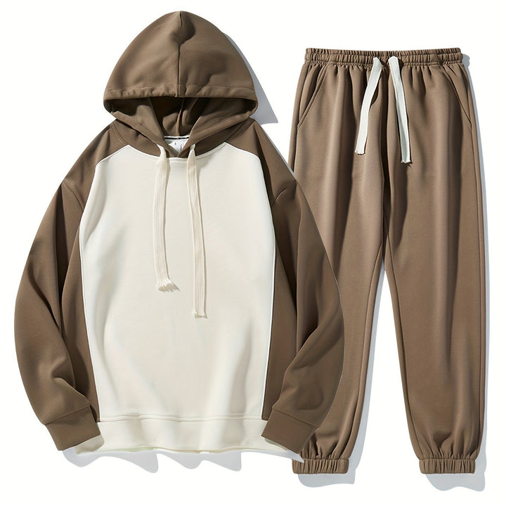 Heren sportset met sweatshirt en broek - Kaelen