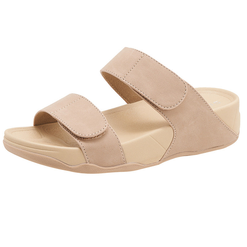 Orthopedische sandalen met dubbele verstelbare band en ergonomische zool - Virel