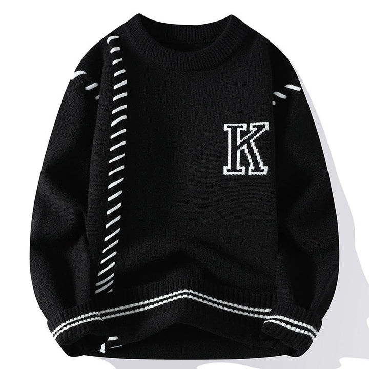 Herentrui met zacht gebreid effect - Marven