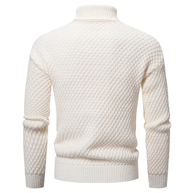 Pullover met col voor heren - Darnel