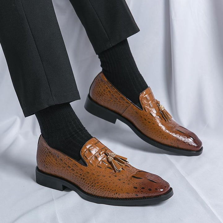 Loafers met kwastjes voor heren in een elegante stijl - Virek