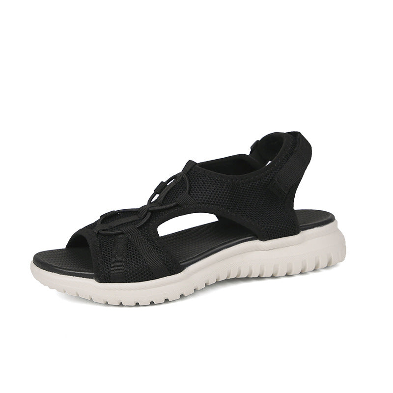 Orthopedische sandalen met dubbele verstelbare band en ergonomische binnenzool - Sarel