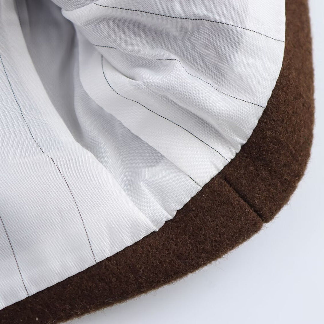 Damescolbert met wijd uitgesneden effect - Alviane