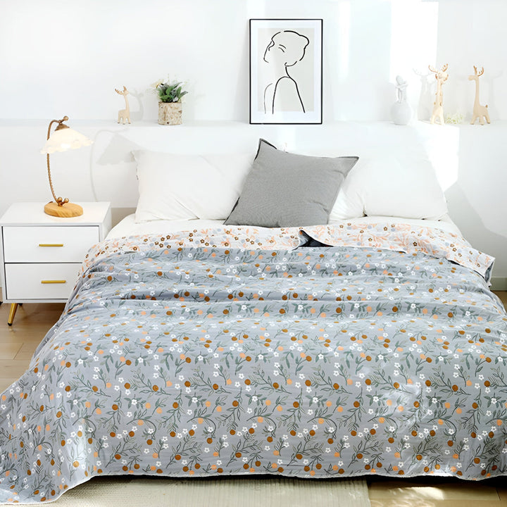 Omkeerbaar katoenen dekbed