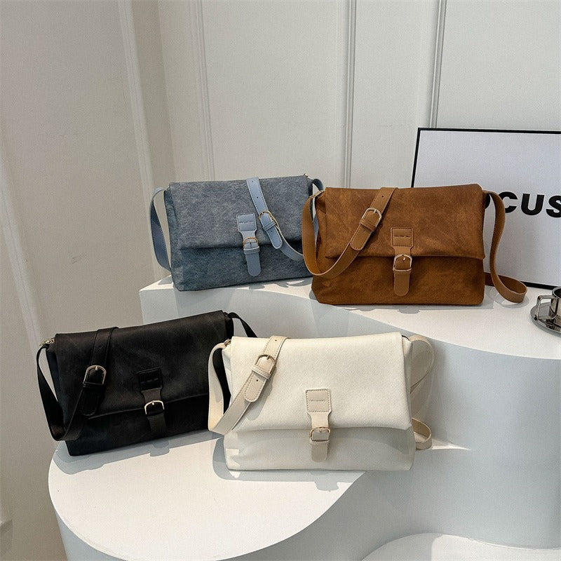 Schoudertas van synthetisch leer voor vrouwen - Léa