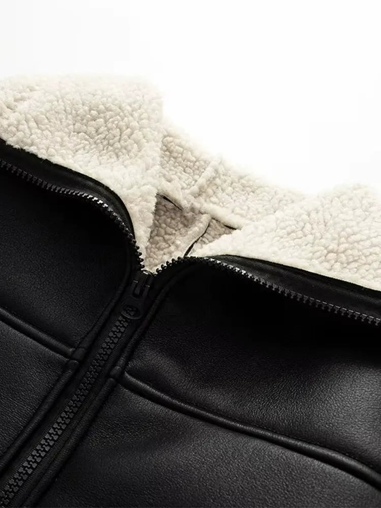 Warm gevoerde damesjas - Amber