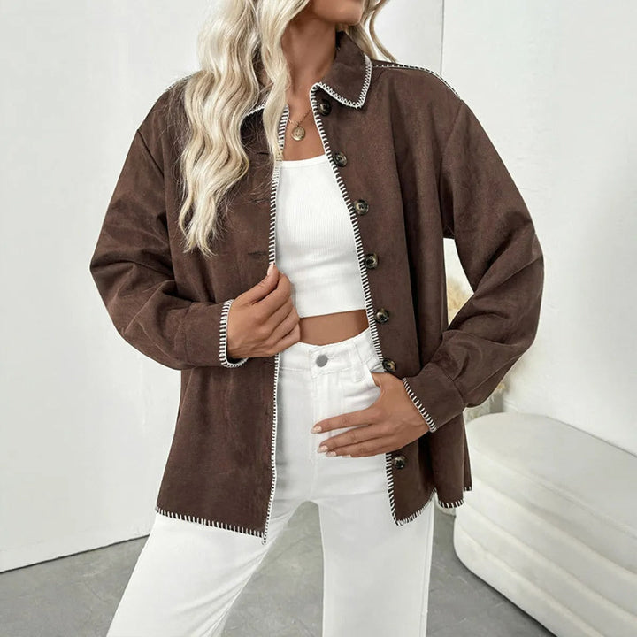 Damesjack van suède - Liorae