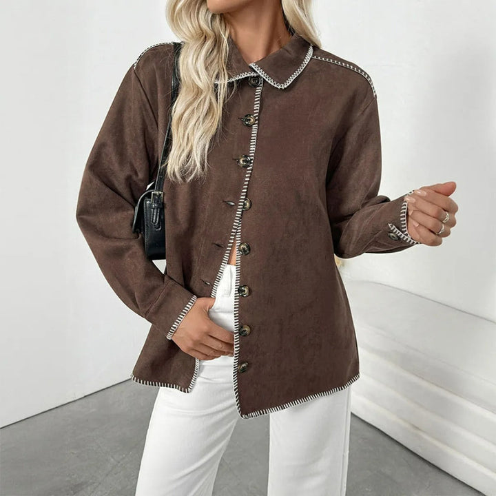 Damesjack van suède - Liorae