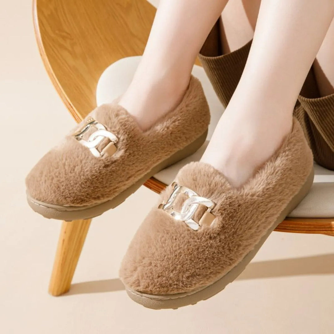 Damesslippers elegant zacht effect - Nirel