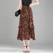 Luipaardprint Bruin