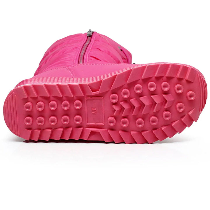 Winterlaarzen voor dames met waterdicht doorgestikt effect - Ilaria