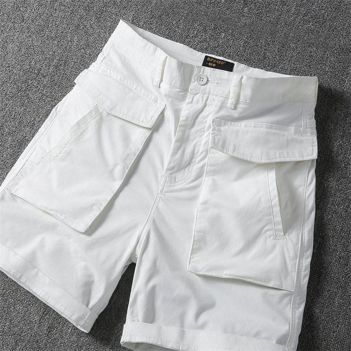Heren short katoen cargo zakken casual stijl - Erik