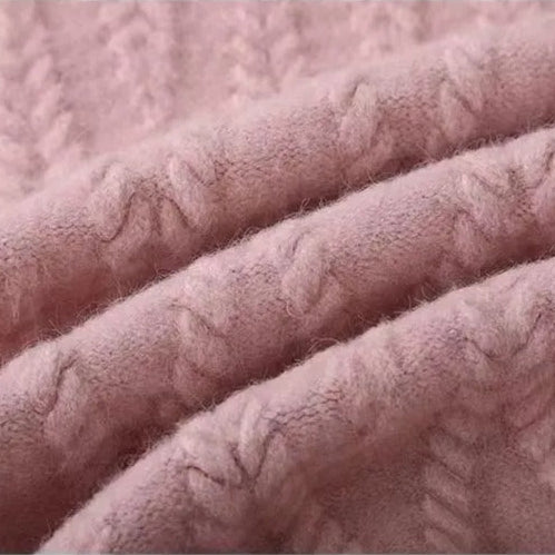 Gebreide trui en wijde broek voor dames - Melis