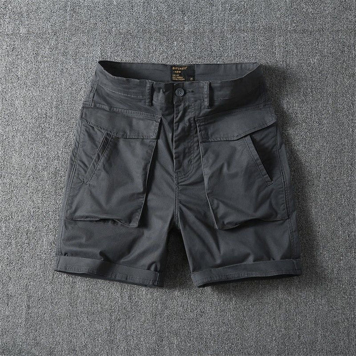 Heren short katoen cargo zakken casual stijl - Erik
