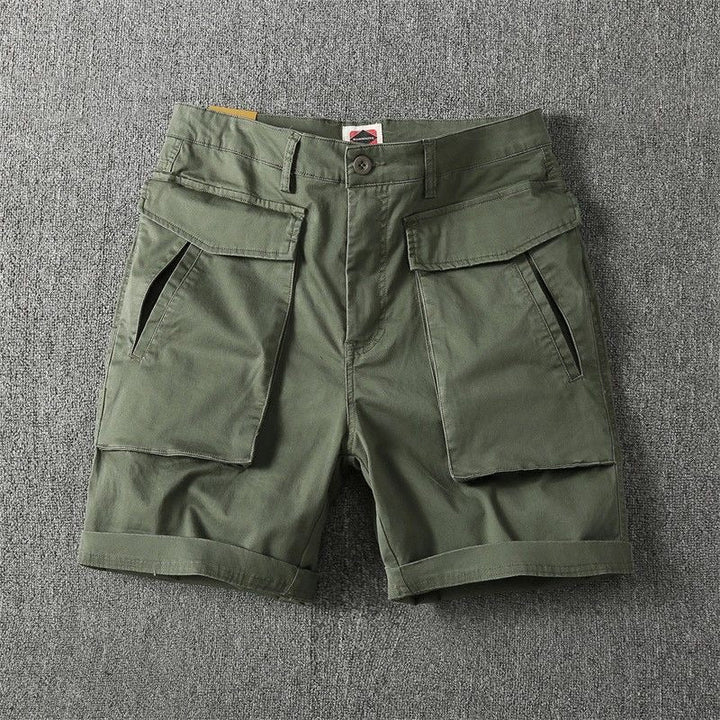 Heren short katoen cargo zakken casual stijl - Erik
