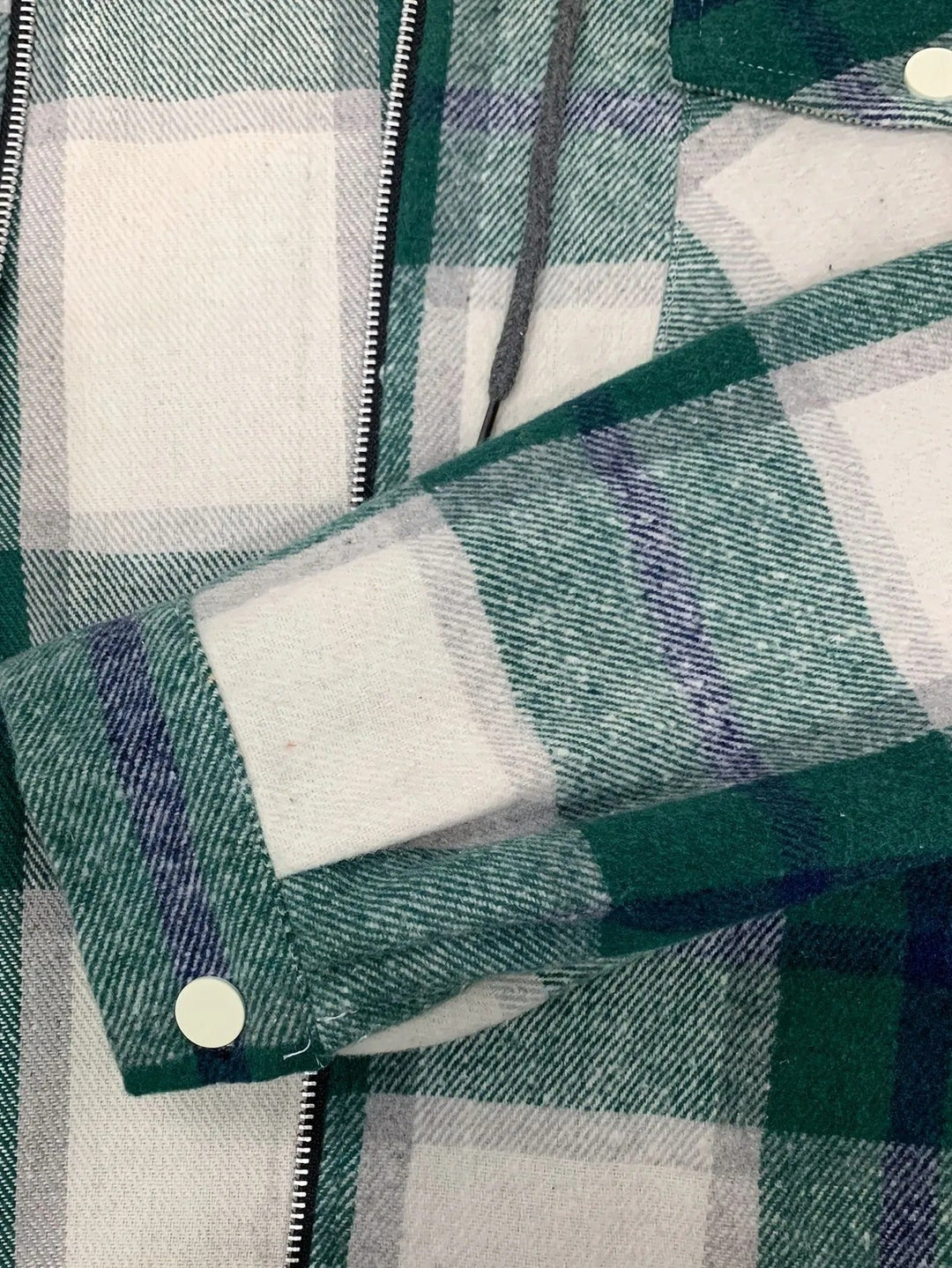 Geruite herenjack met capuchon - Pilato