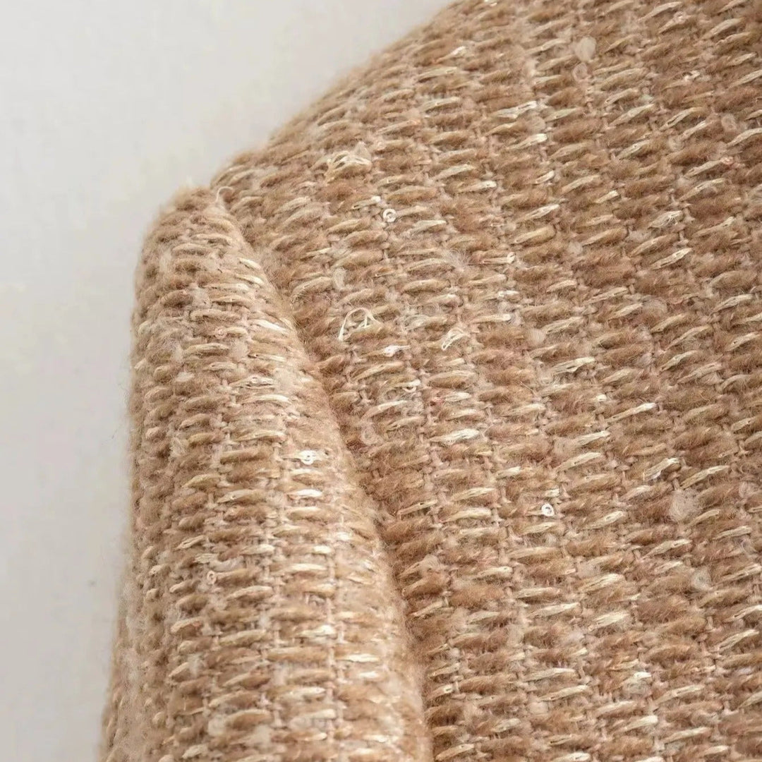 Klassiek tweed damesjack met dubbele borst - Heidy