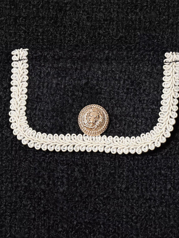 Kort damesjack met sierknopen - Alida