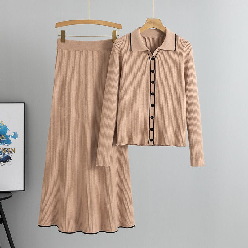 Gebreide rokenset voor dames - Maelis