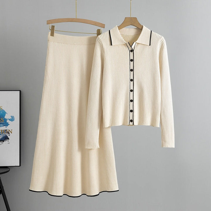 Gebreide rokenset voor dames - Maelis