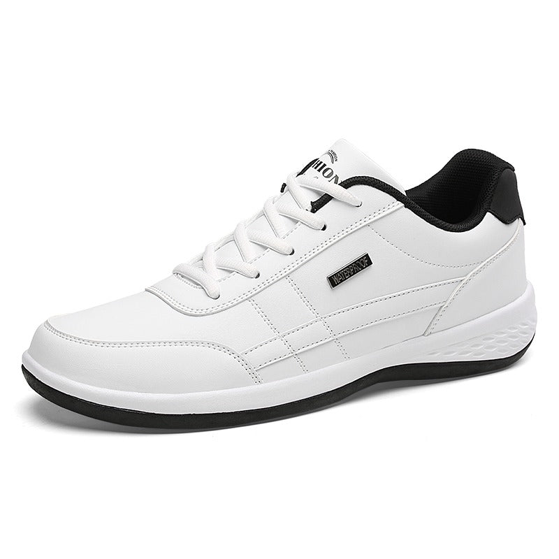 Casual herenschoenen met merkstreep opzij - Weston