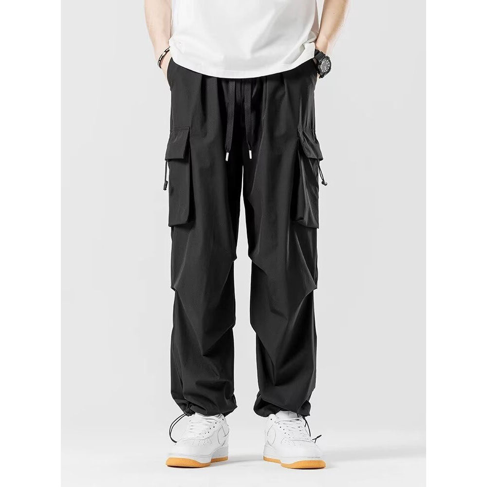 Cargo herenbroek met elastische tailleband - Ravel