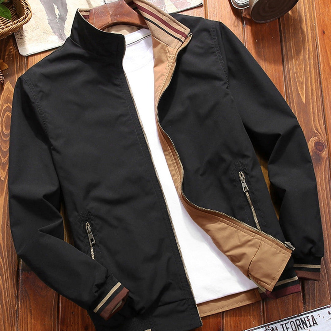 Lichtgewicht casual herenjack met rits - Maldini