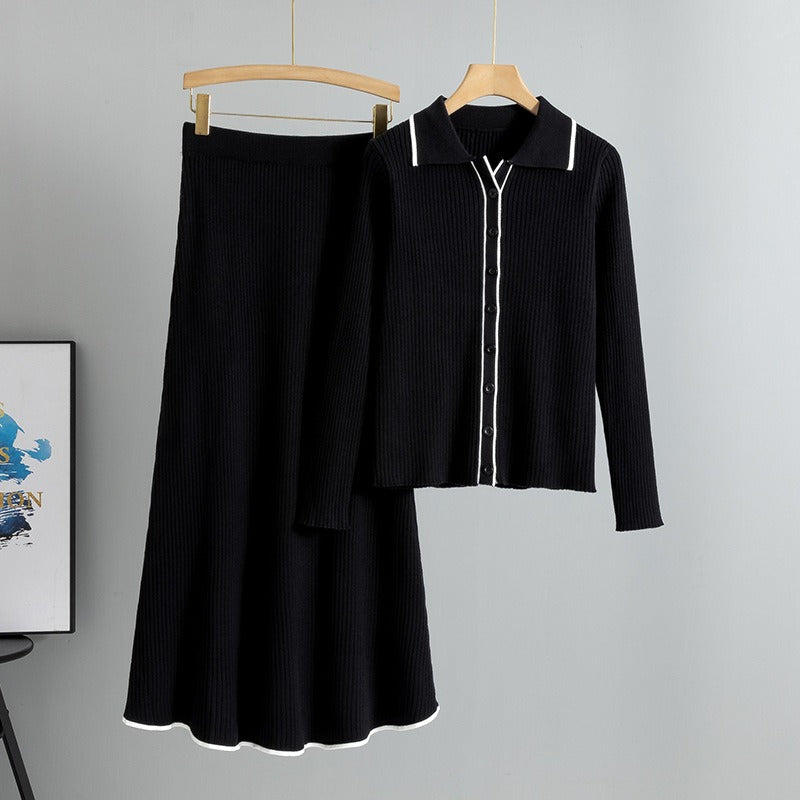 Gebreide rokenset voor dames - Maelis