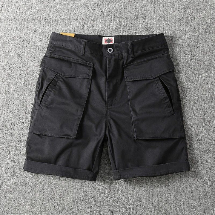 Heren short katoen cargo zakken casual stijl - Erik