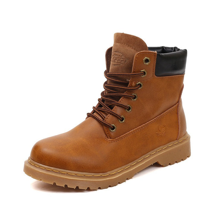 Dameslaarzen van suède met dikke zool - Alisse