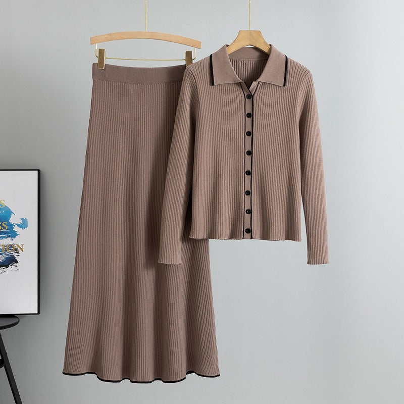 Gebreide rokenset voor dames - Maelis