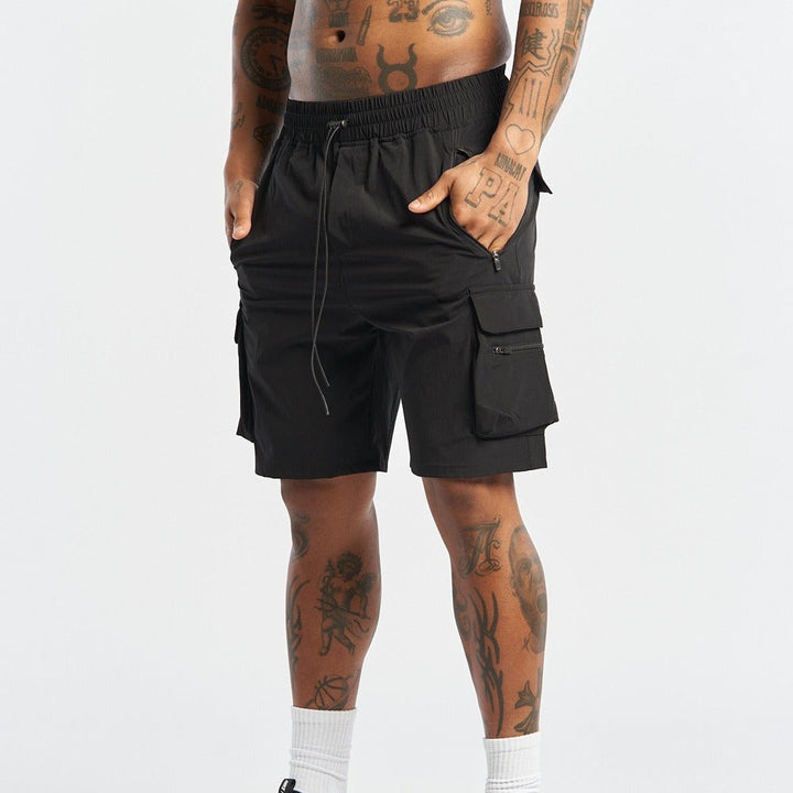 Casual cargo herenshort met zakken - Malik