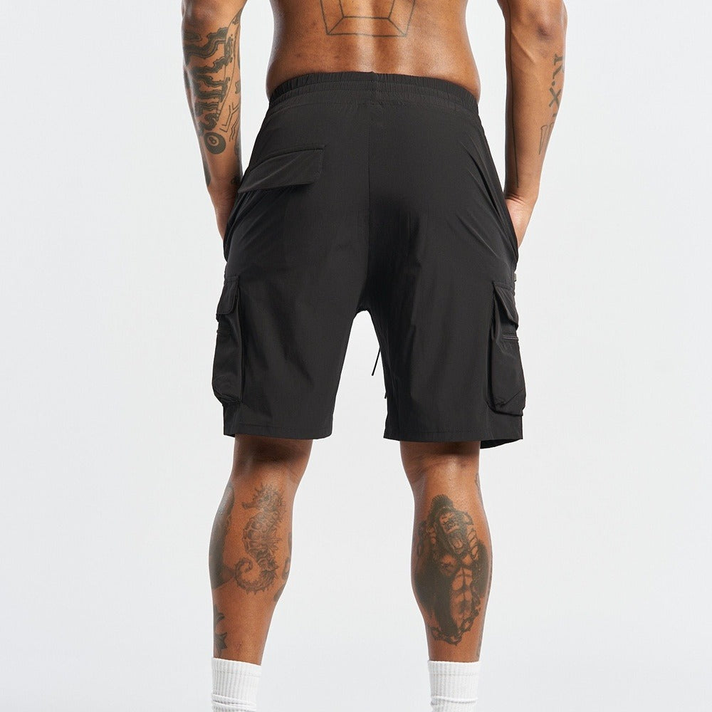 Casual cargo herenshort met zakken - Malik