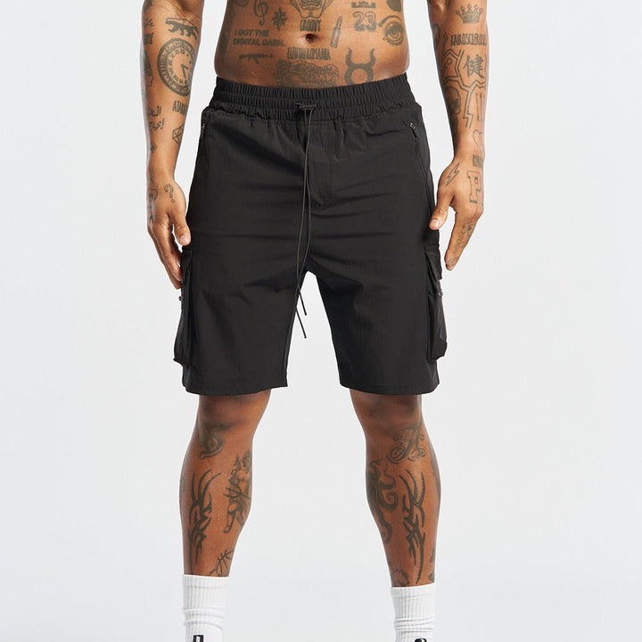 Casual cargo herenshort met zakken - Malik