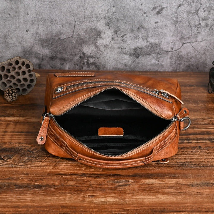 Mannen handtas van synthetisch leer compact urban design - Laurent