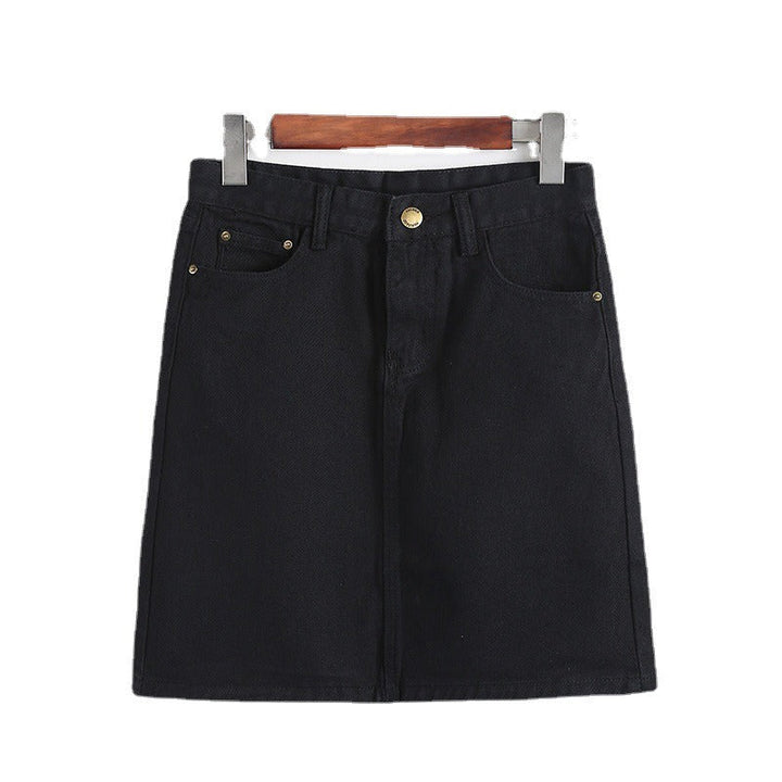 Korte denim rok voor dames - Auria