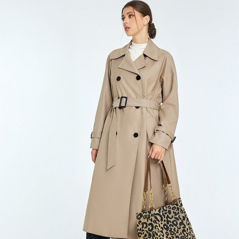 Klassieke trenchcoat met dubbele borst - Celine