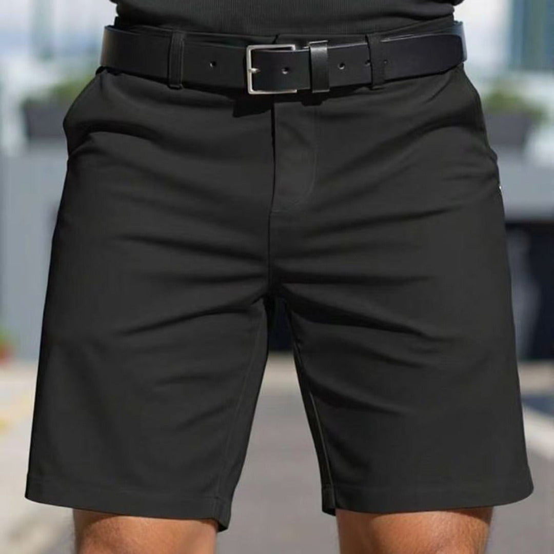 Heren sportshort, slim fit, stretch - Ignacio