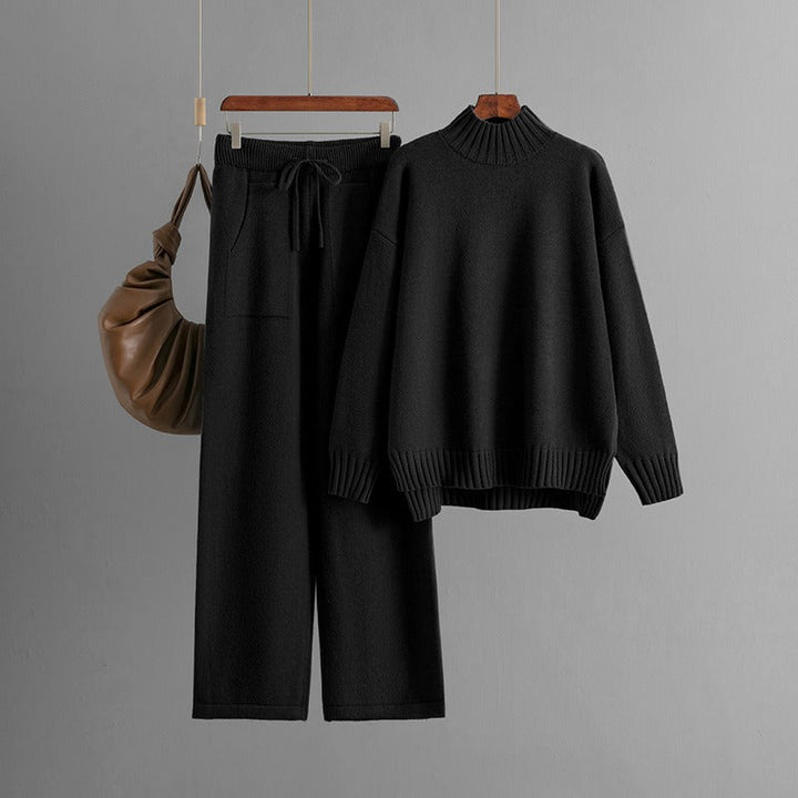 Gebreide coltrui voor dames in minimalistische stijl - Amélie