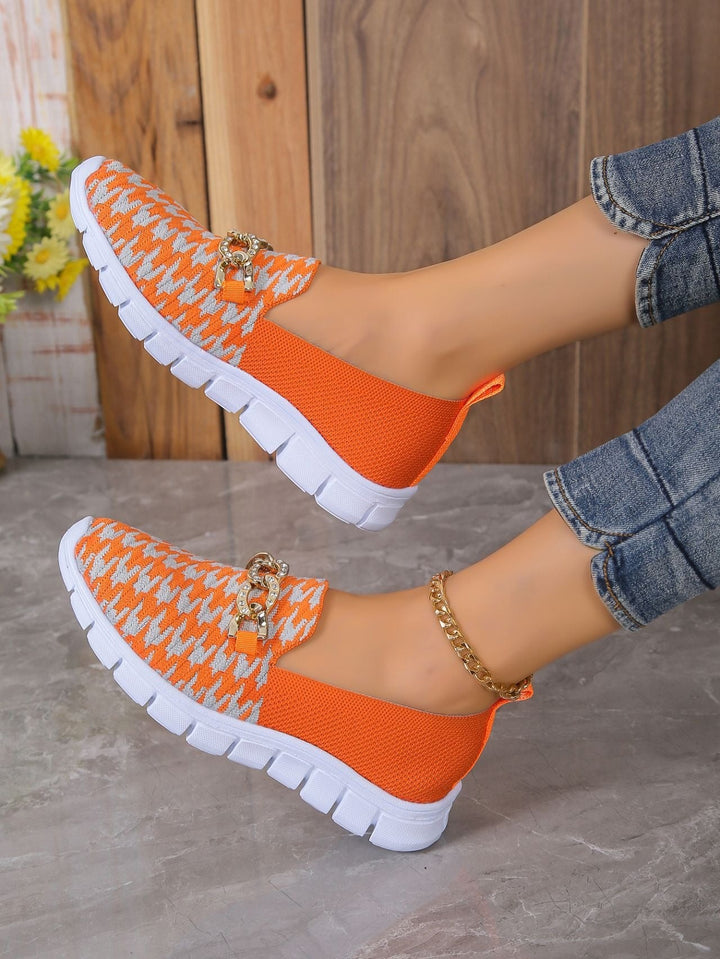 Damesschoenen van mesh met patroon - Harper